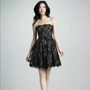 Neiman Marcus For Target Robert Rodriguez Lace Dress Black Size 6